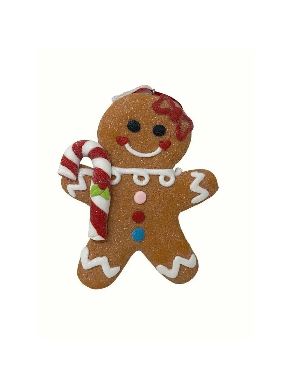 Gingerbread Peppermint Cookies 5 Inch Candy Cane Boy Girl Ornament Candyland Lot
